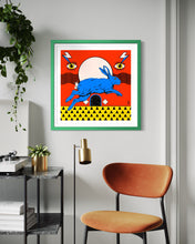 Load image into Gallery viewer, Eyes Through Time - 20x20 art print (Discount code: Cosmico)
