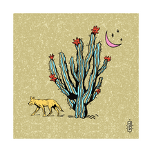 Load image into Gallery viewer, Howlin' Moon - Desert Print
