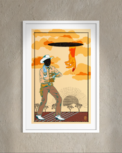 Load image into Gallery viewer, Through Time And Space We Meet - art print
