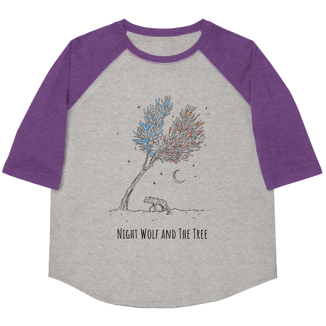 Night Wolf & The Tree Youth 3/4 shirt